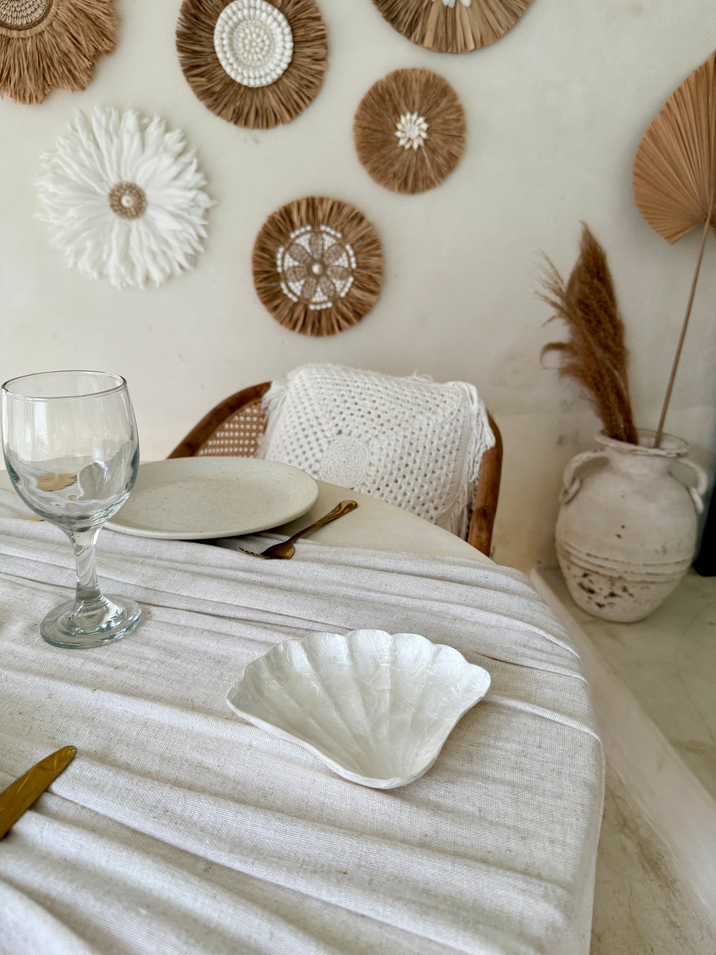 Coupelle en nacre “Saint-Jacques” – artisanat de Bali