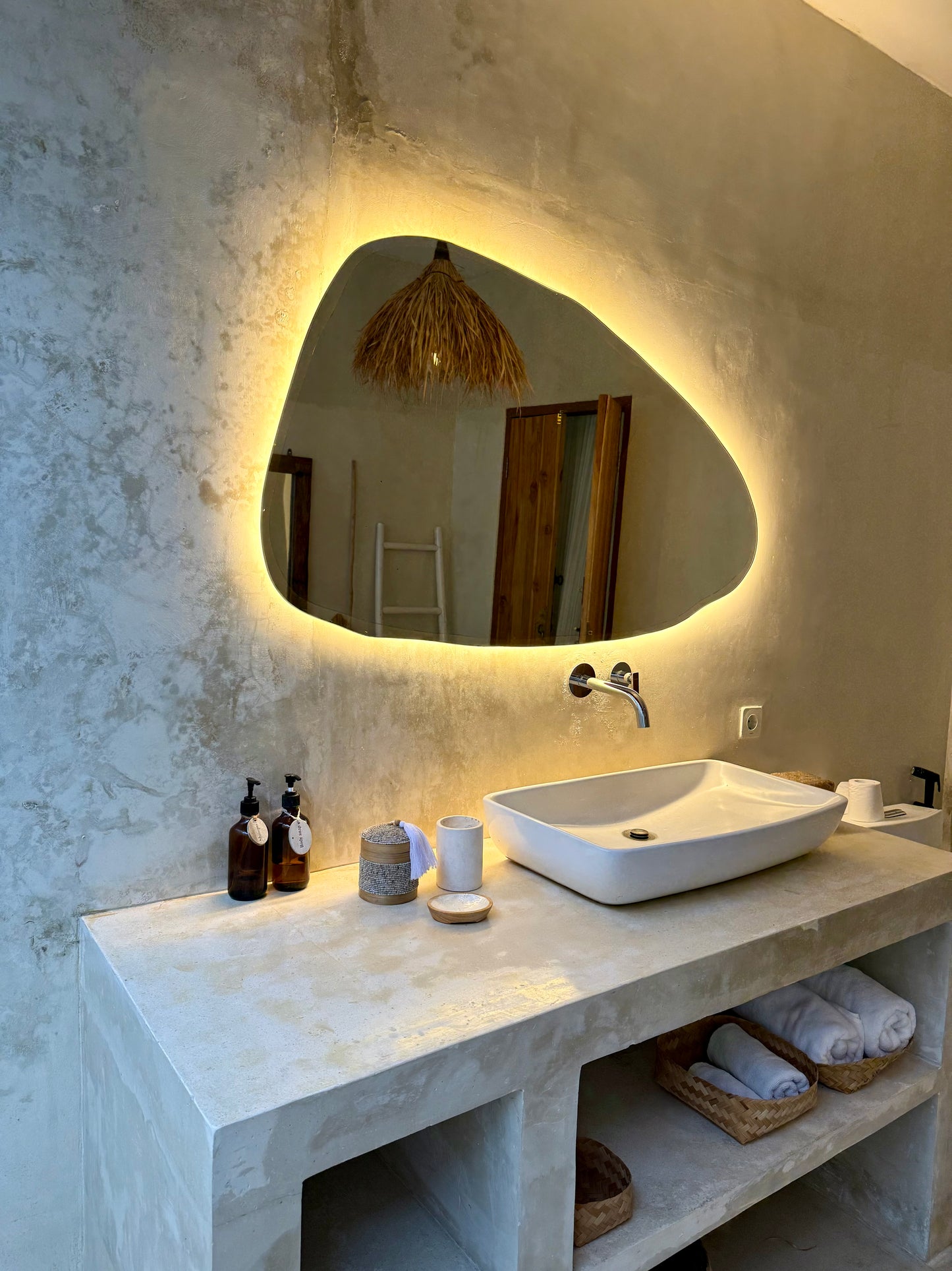 Petite boîte en perles et bambou – fait main à Bali