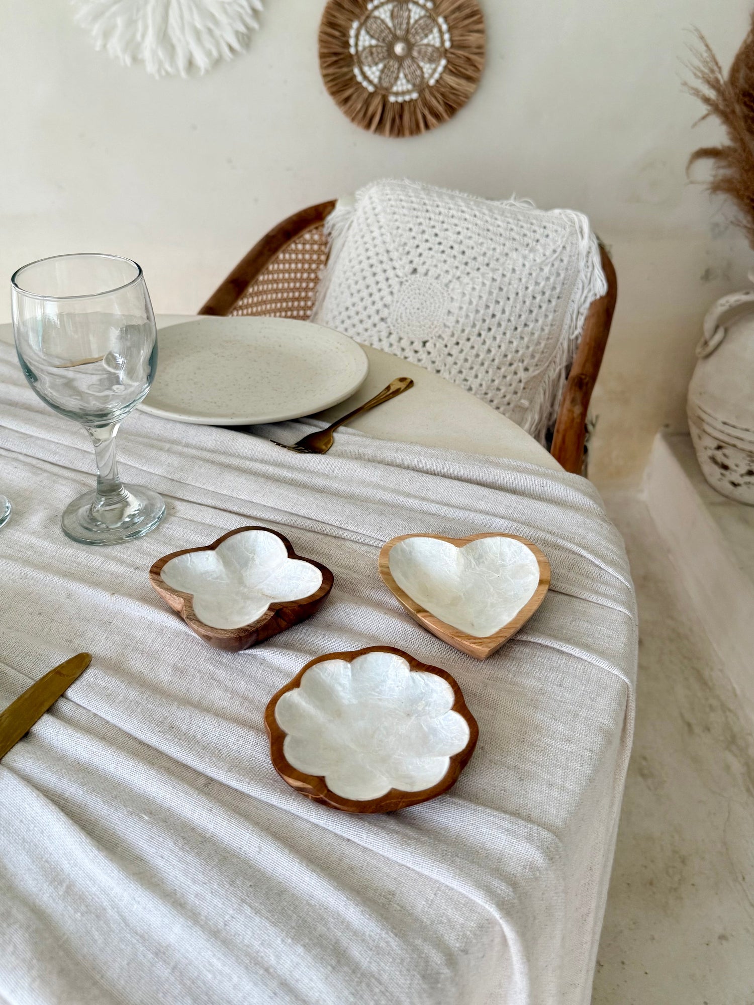 Coupelles et vide-poches