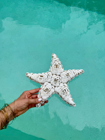 Étoile de mer en coquillages Anadara – décoration naturelle et artisanale de Bali