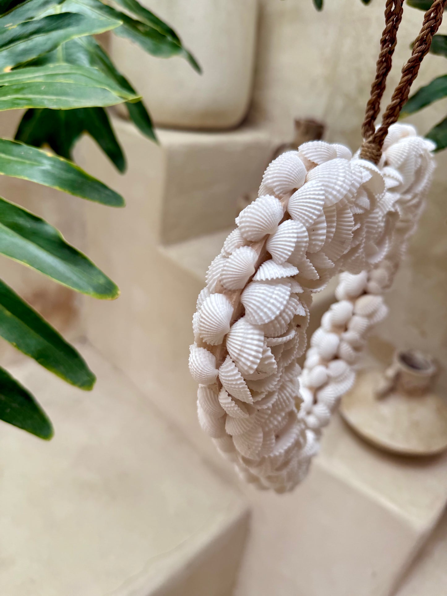 Grand cœur en coquillages Anadara – décoration naturelle et artisanale de Bali