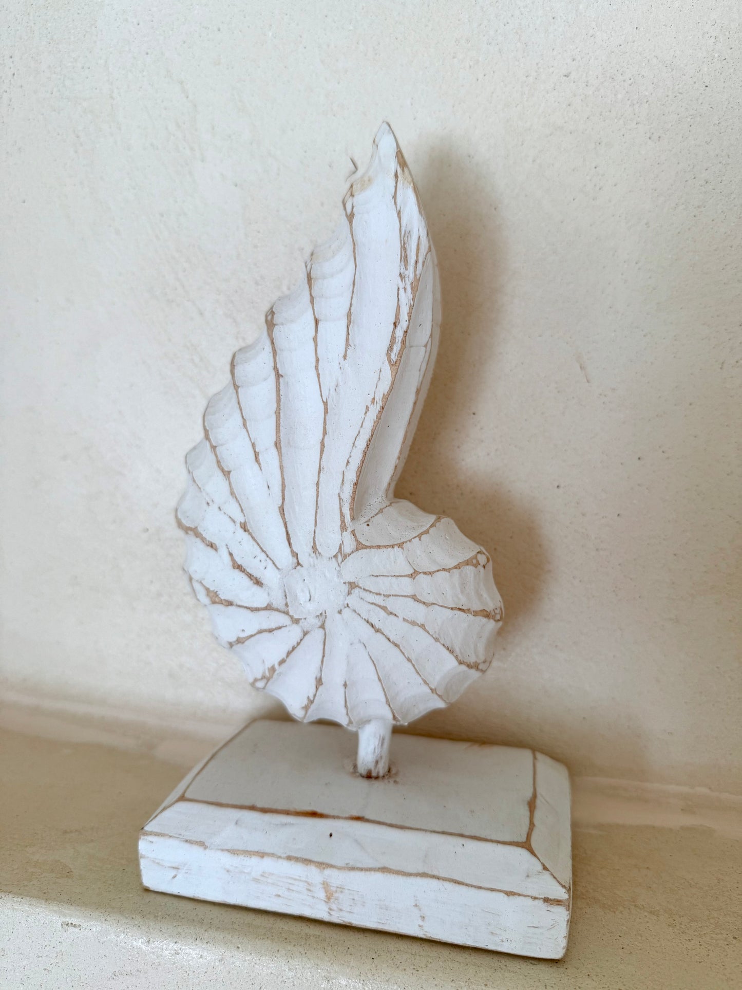 Décoration coquillage en bois – charme exotique balinais