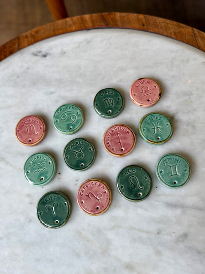 Porte-encens signe astrologique – création artisanale de Bali